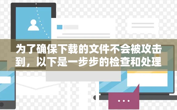 为了确保下载的文件不会被攻击到，以下是一步步的检查和处理建议