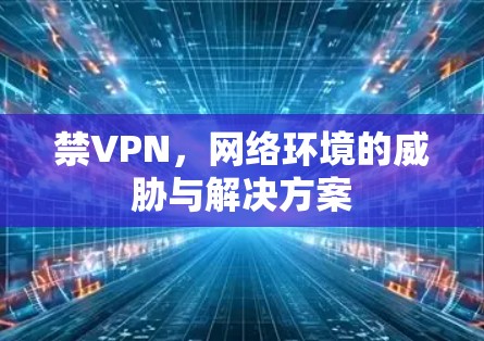 禁VPN，网络环境的威胁与解决方案