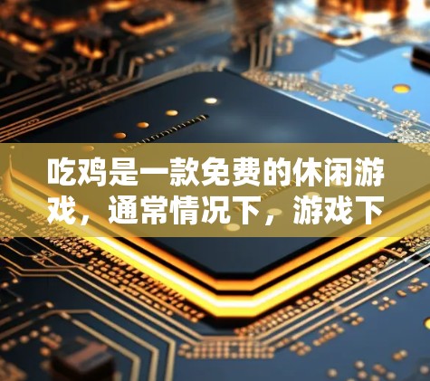 吃鸡是一款免费的休闲游戏，通常情况下，游戏下载后不会自动设置VPN连接。然而，如果用户经常在线或使用网络，可以选择是否使用VPN或通过VPN连接。以下是一些关键点