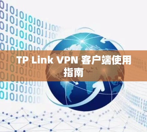 TP Link VPN 客户端使用指南