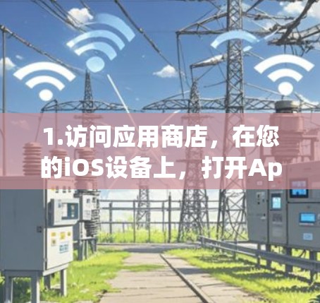 1.访问应用商店，在您的iOS设备上，打开App Store