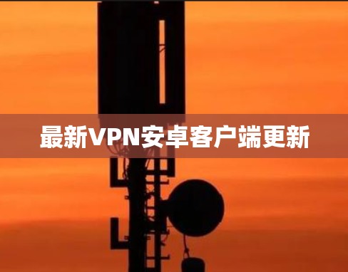 最新VPN安卓客户端更新