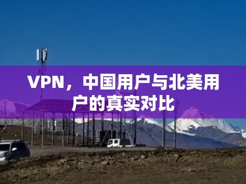 VPN，中国用户与北美用户的真实对比