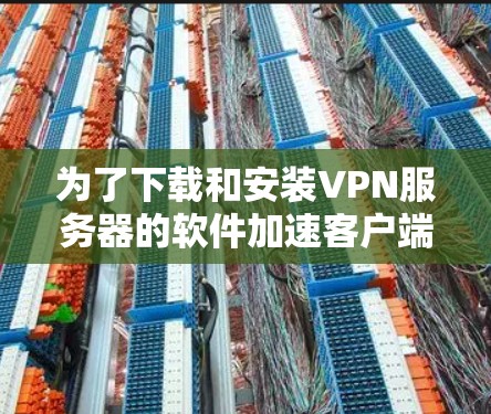 为了下载和安装VPN服务器的软件加速客户端，您可以按照以下步骤进行操作