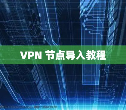 VPN 节点导入教程