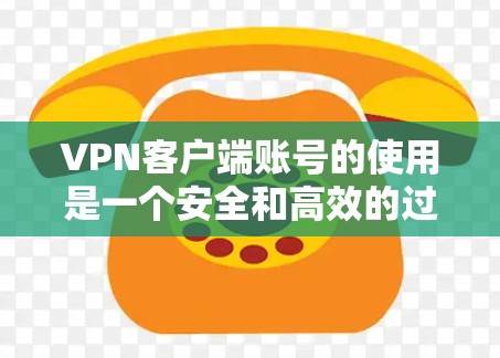 VPN客户端账号的使用是一个安全和高效的过程，需要遵循专业的安全措施来确保数据和隐私的保护。以下是一个详细的指南，帮助您正确使用VPN客户端账号